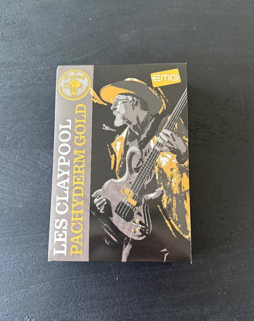 EMG Les Claypool Pachyderm Gold signature pickup, Ophalen of Verzenden, Zo goed als nieuw, Akoestische basgitaar