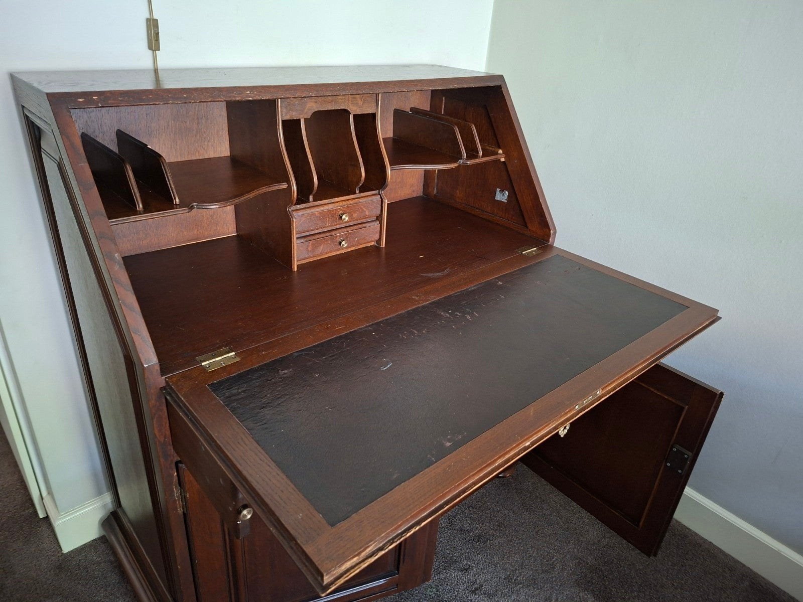 Antiek secretaire bureau - 95x45x105 cm, Huis en Inrichting, Ophalen, Gebruikt, Klassiek,