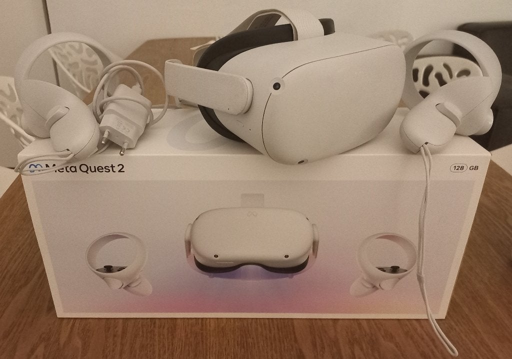 Meta Quest 2 VR bril zo goed als nieuw, Ophalen, Zo goed als nieuw, VR-bril, Overige platformen