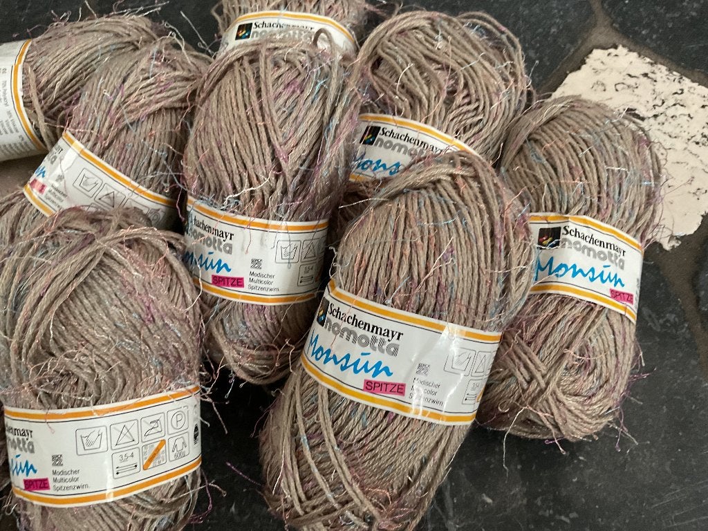 Nieuwe brei haakwol, Schachenmayr Nomotta Monsún, 11 bollen, Ophalen of Verzenden, Nieuw, Breien of Haken, Wol of Garen