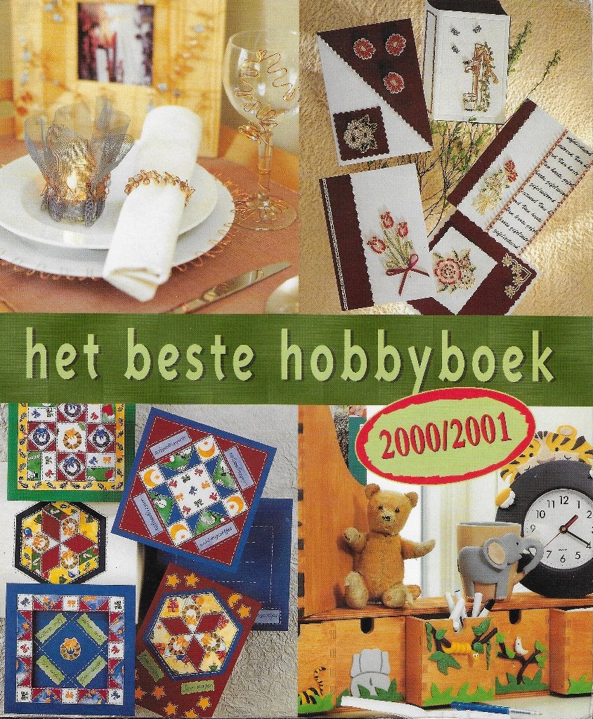Hobby Boek:  de leukste kaarttechnieken het beste hobbyboek, Ophalen of Verzenden, Zo goed als nieuw