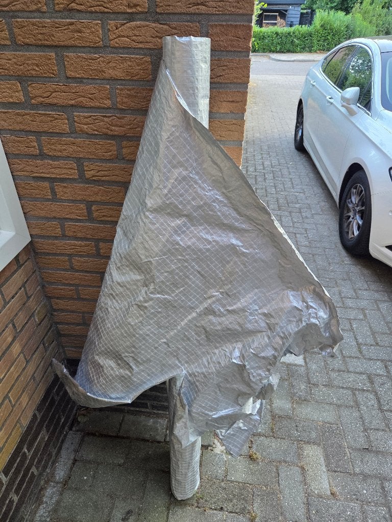 Miofol 125 AV dampdichte folie 1.5m breed, Overige materialen, Nieuw, 15 m² of meer, Ophalen
