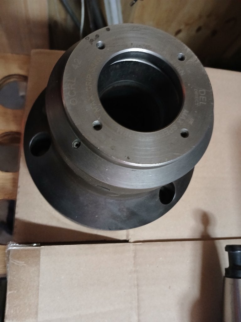 Spantanghouder cnc 82mm en 106mm opname met 173E tangen, Ophalen of Verzenden, Metaaldraaibank, Computergestuurd (Cnc), Gebruikt