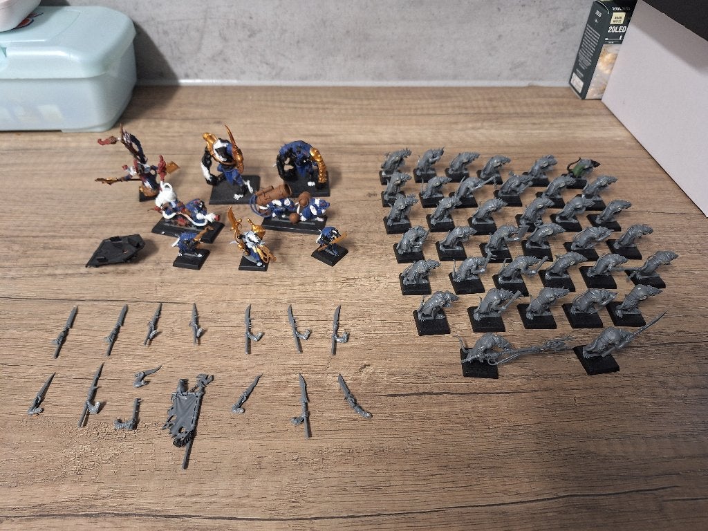 Old Warhammer collection Skaven Ratman figures, Hobby en Vrije tijd, Ophalen of Verzenden, Gebruikt, Warhammer