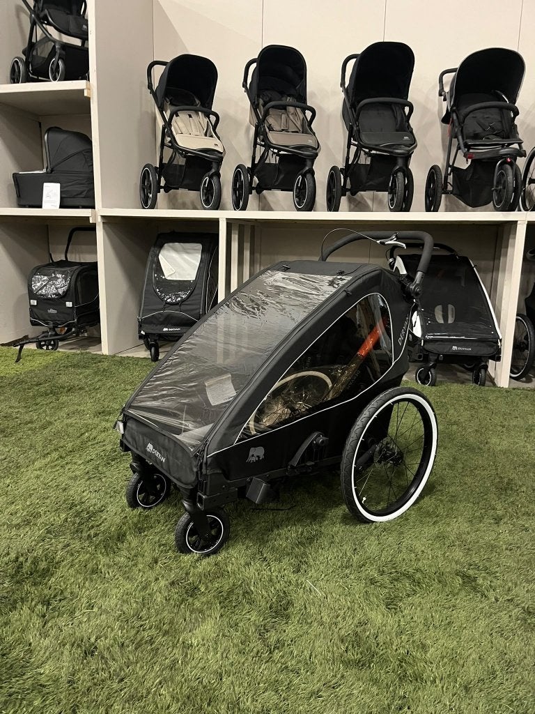 Deryan Fietskar V2 2 Persoons - Wandelwagen