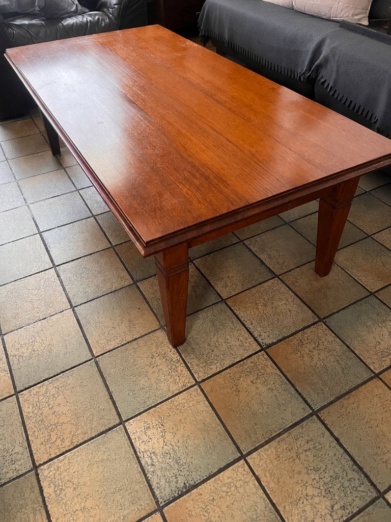 houten tafel, Huis en Inrichting, Tafels | Eettafels, Ophalen, Gebruikt, 100 tot 150 cm, 50 tot 100 cm