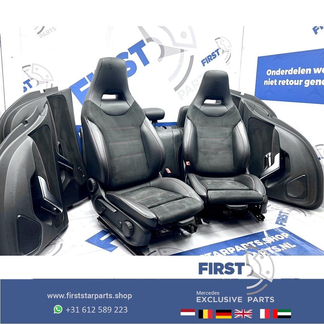 W177 AMG INTERIEUR Mercedes A Klasse rode stik STOELEN + ACH, Auto-onderdelen, Interieur en Bekleding, Gebruikt, -, Ophalen of Verzenden