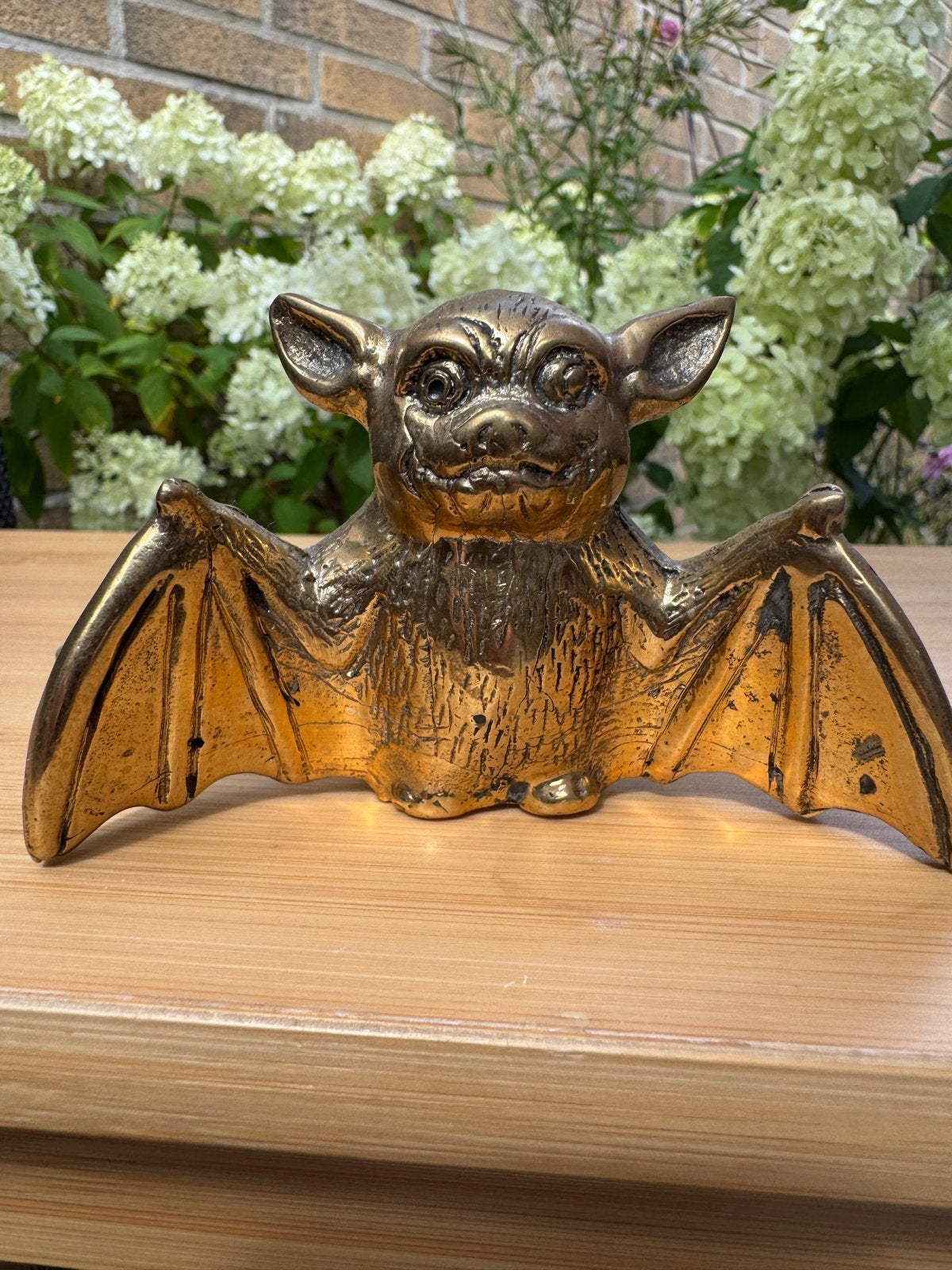 Bronzen vleermuis beeldje - Mooie decoratie, Verzenden