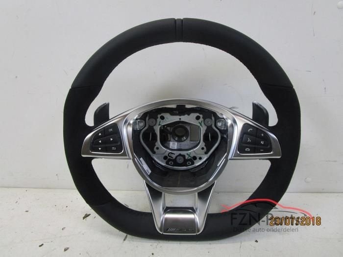 Mercedes-Benz W117 W176 W205 W213 W246 AMG Stuur Alcantara L, Ophalen of Verzenden, Gebruikt