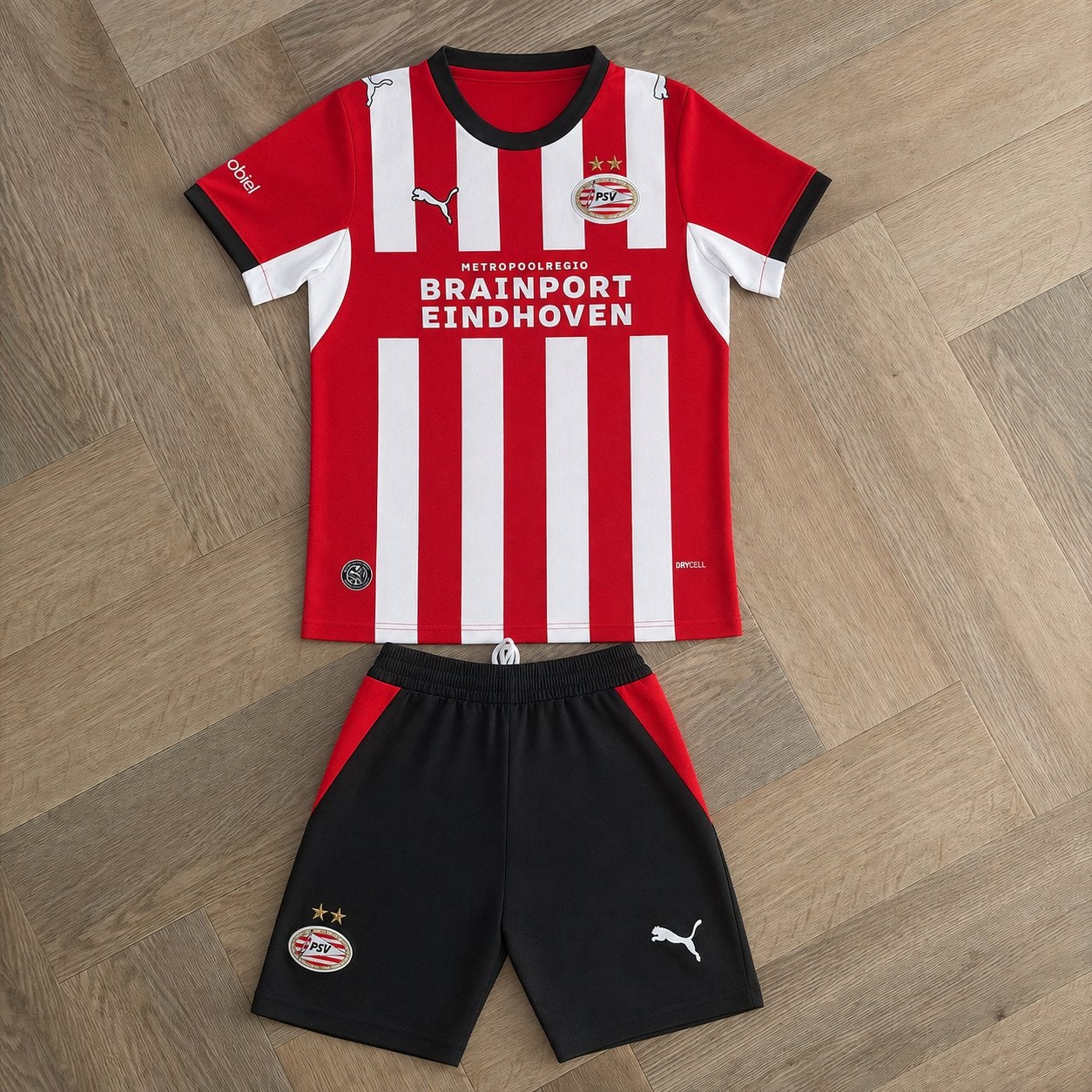 PSV Thuistenue 26/27 Kids Nieuw Maat 128/134, Ophalen of Verzenden, Nieuw, Jongen of Meisje, Setje