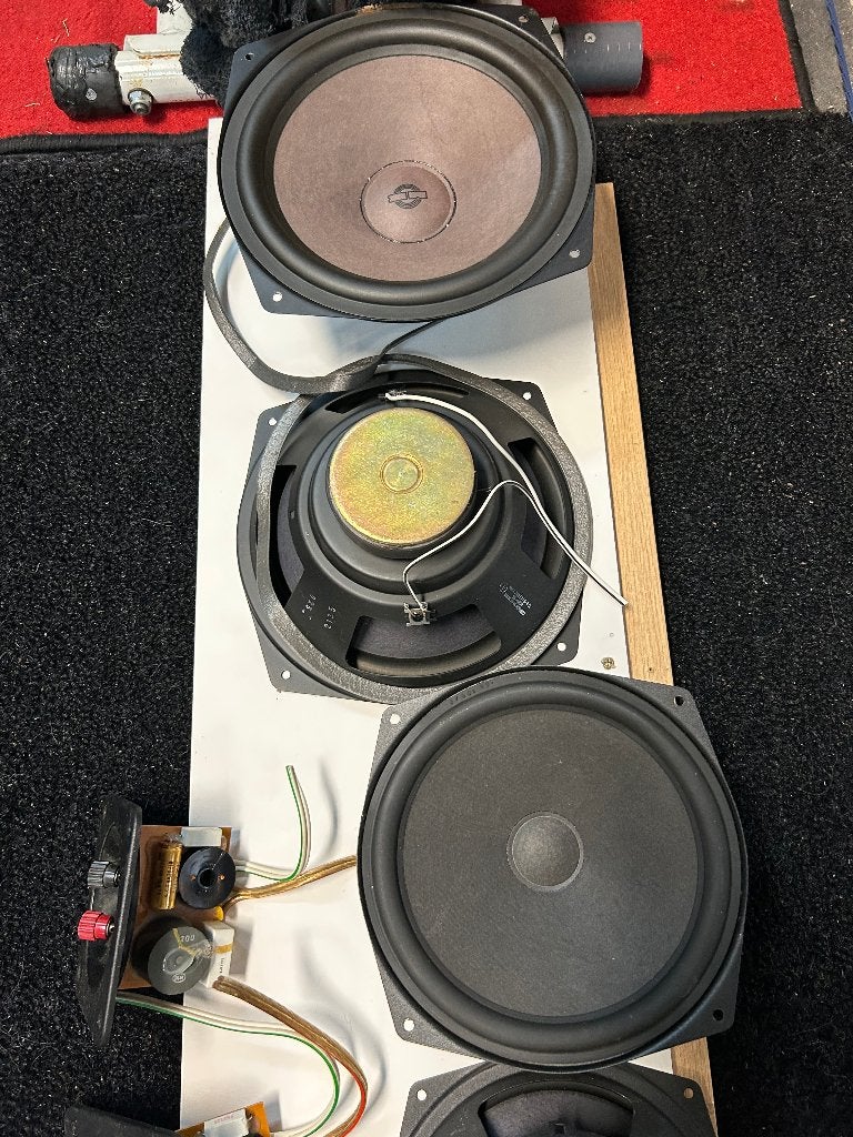 MB Quart speakers en onderdelen, Audio, Tv en Foto, Overige merken, Gebruikt, 120 tot 150 watt, Overige typen