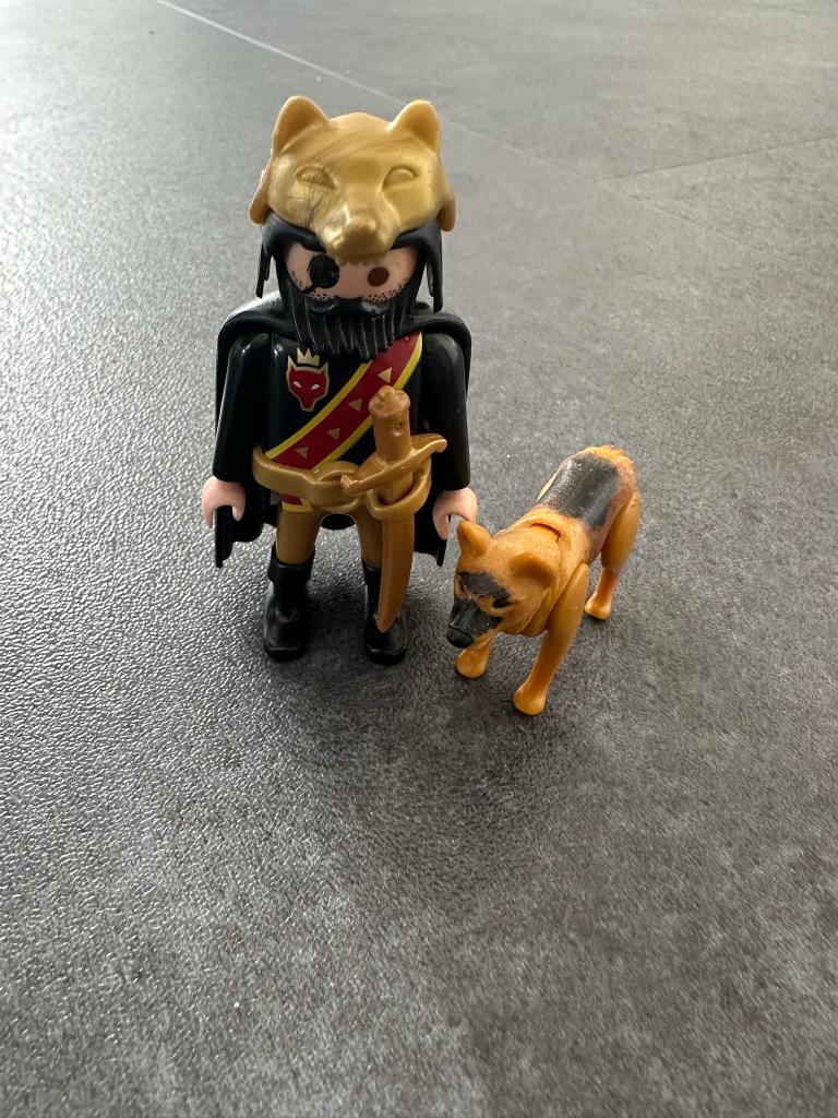 Krijger met wolf 4644 Playmobil, Kinderen en Baby's, Speelgoed | Playmobil, Ophalen of Verzenden, Gebruikt, Complete set