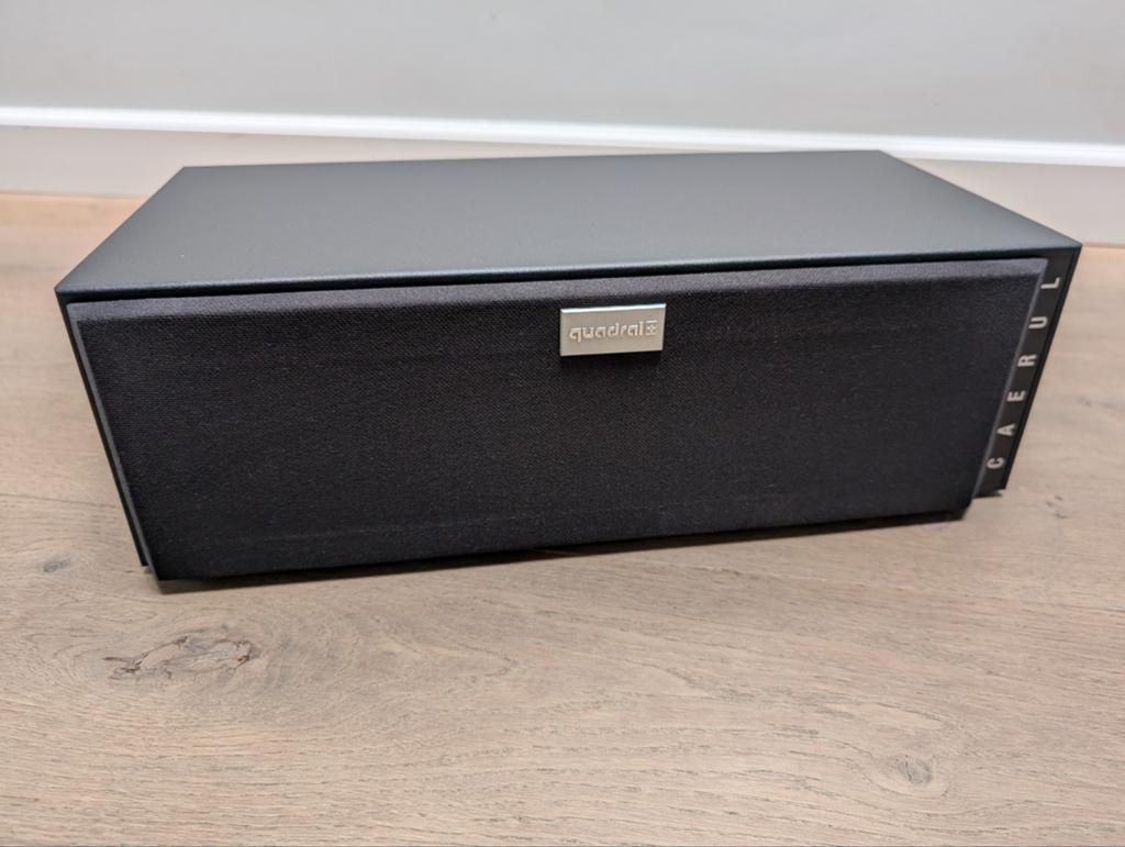 Quadral QLX-base Center speaker, topstaat, Overige merken, Ophalen of Verzenden, Zo goed als nieuw, 120 watt of meer