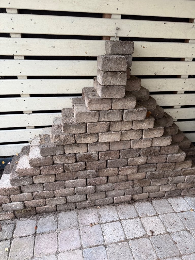 Stenen, Ophalen, Gebruikt, Klinkers, 5 tot 10 m²