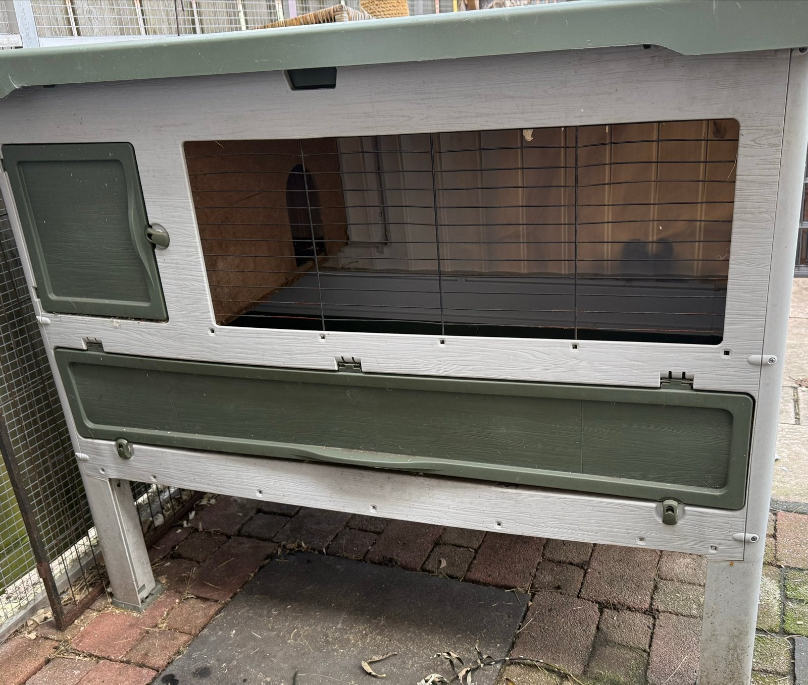 Ferplast 140 konijnenhok konijn cavia caviahok kooi, Ophalen, Cavia, 90 cm of meer, Hok