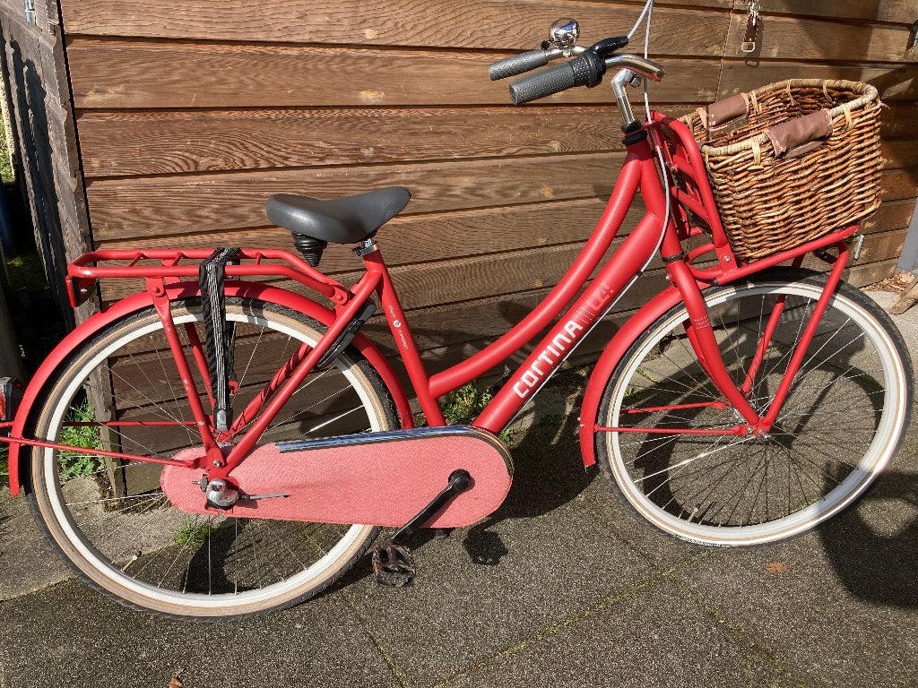 Cortina U4 Transport meisjesfiets 26inch, Fietsen en Brommers, Fietsen | Meisjes, Terugtraprem, Gebruikt, Versnellingen, Cortina