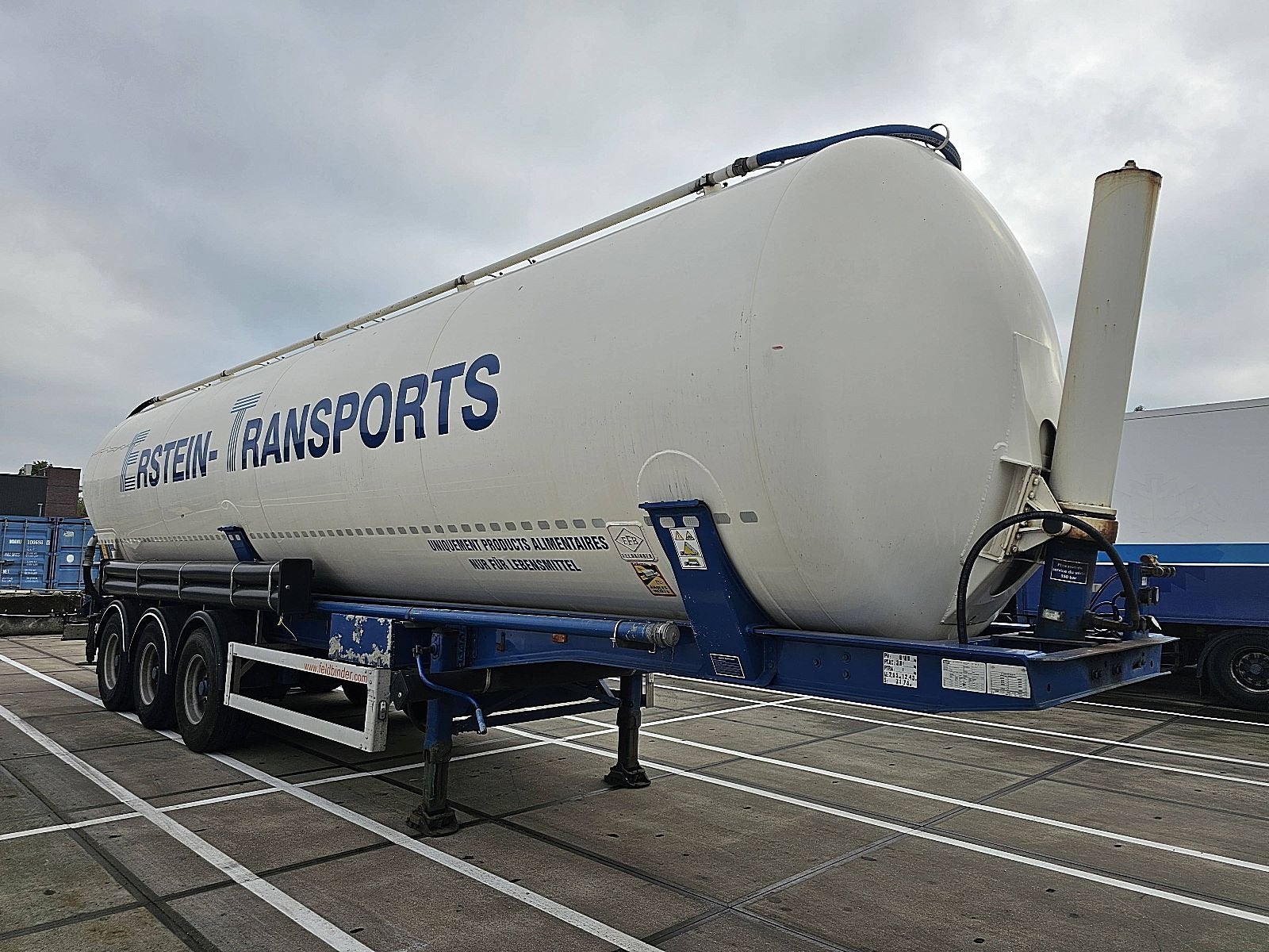 FELDBINDER TIP 57.3 57m3, Auto's, Overige kleuren, Bedrijf, ABS, Aanhangers en Opleggers