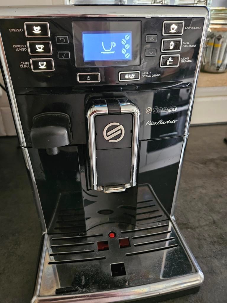 Saeco Picobaristo HD8925 Volautomatische Koffiemachine, Gebruikt, Koffiemachine, Afneembaar waterreservoir, Koffiebonen