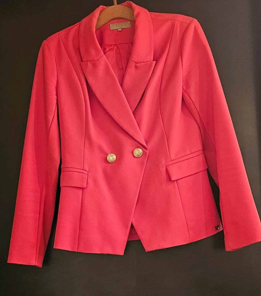 Josh v zoya blazer koraal rood/roze maat m, Maat 38/40 (M), Ophalen of Verzenden, Zo goed als nieuw, Jasje