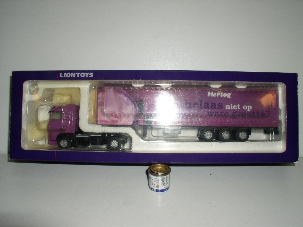 Lion Toys (Hertog ijs paars), Ophalen of Verzenden, Nieuw, Bus of Vrachtwagen, Lion Toys