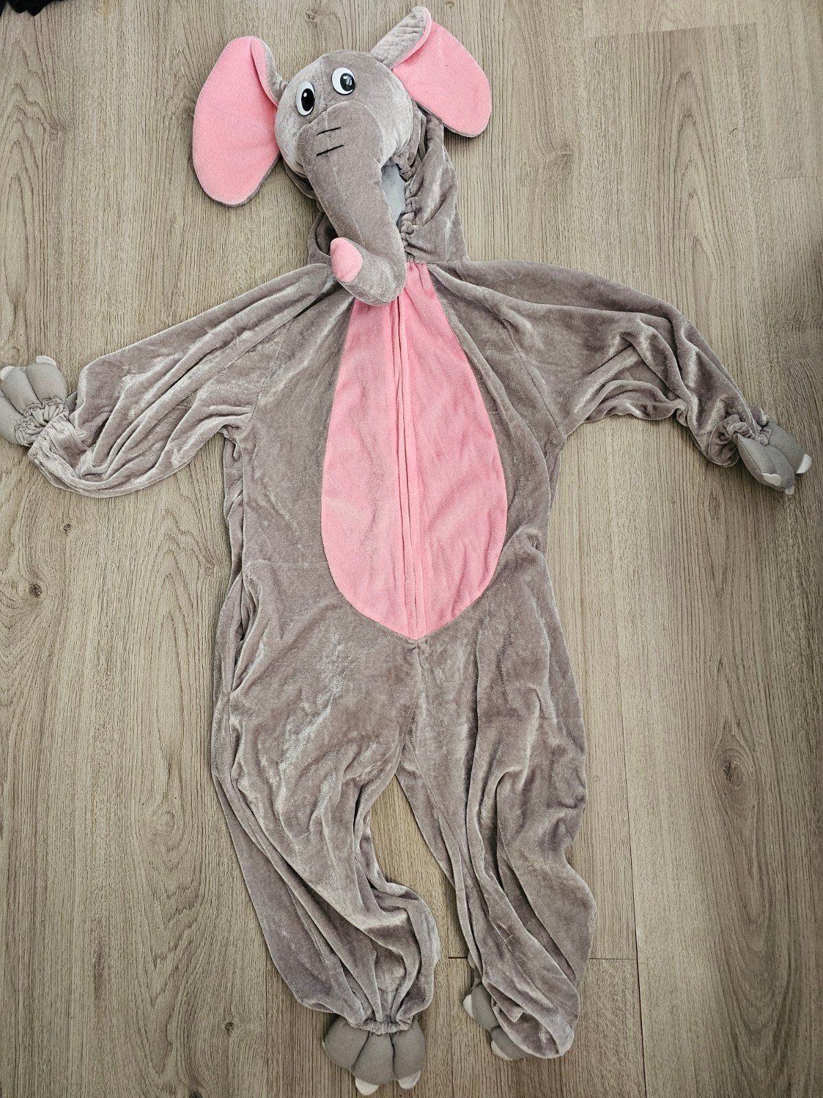 Olifant verkleedpak onesie maat 116, 122, 128, Ophalen of Verzenden, Gebruikt, 110 t/m 116, Jongen of Meisje