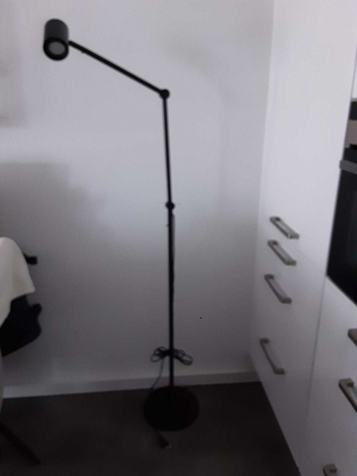staande schemerlamp zwart, Ophalen, Zo goed als nieuw, Metaal, 150 tot 200 cm
