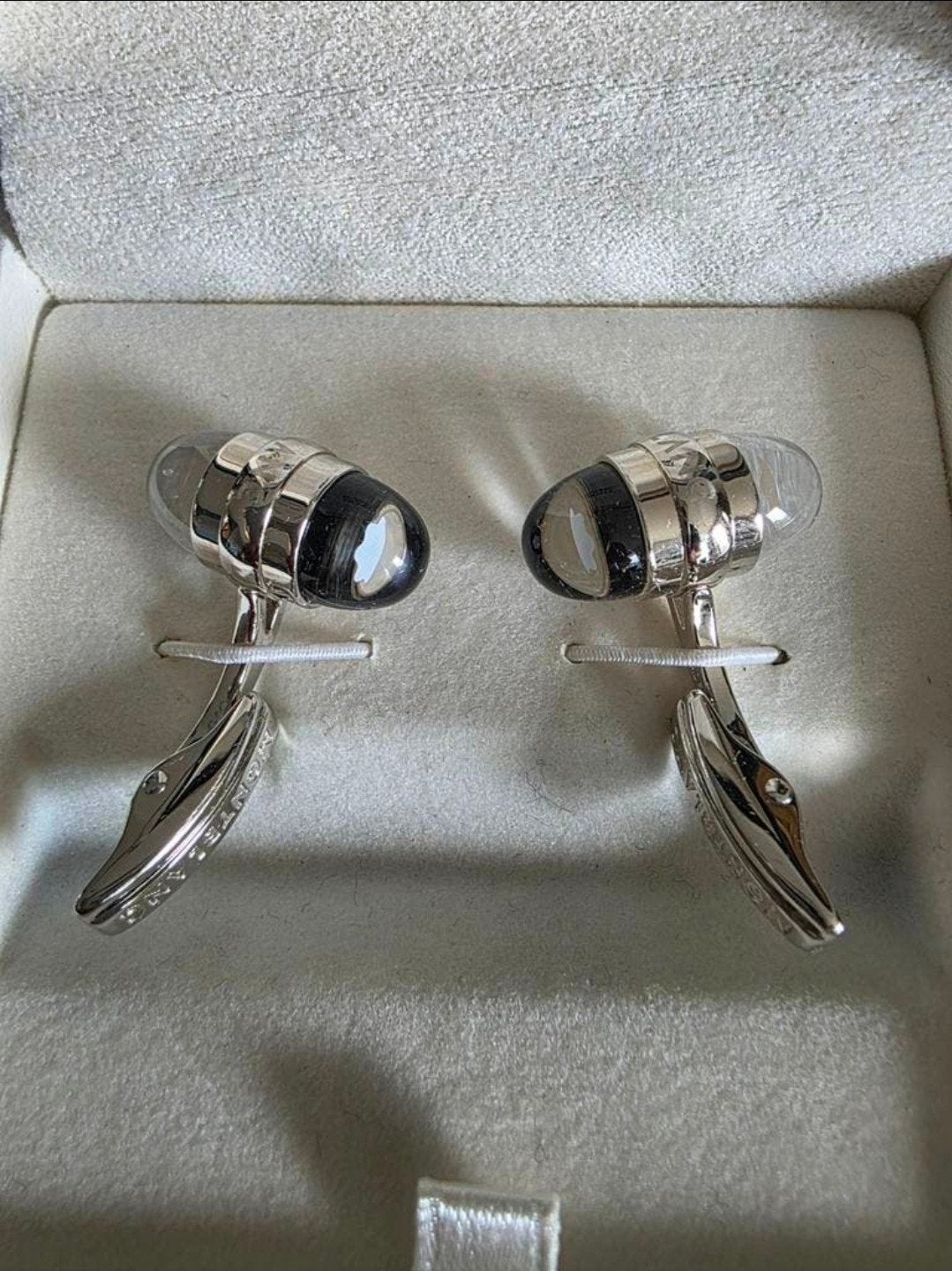 Montblanc Starwalker Doue Manchetknopen - 09899, Ophalen of Verzenden, Zo goed als nieuw, Zilver