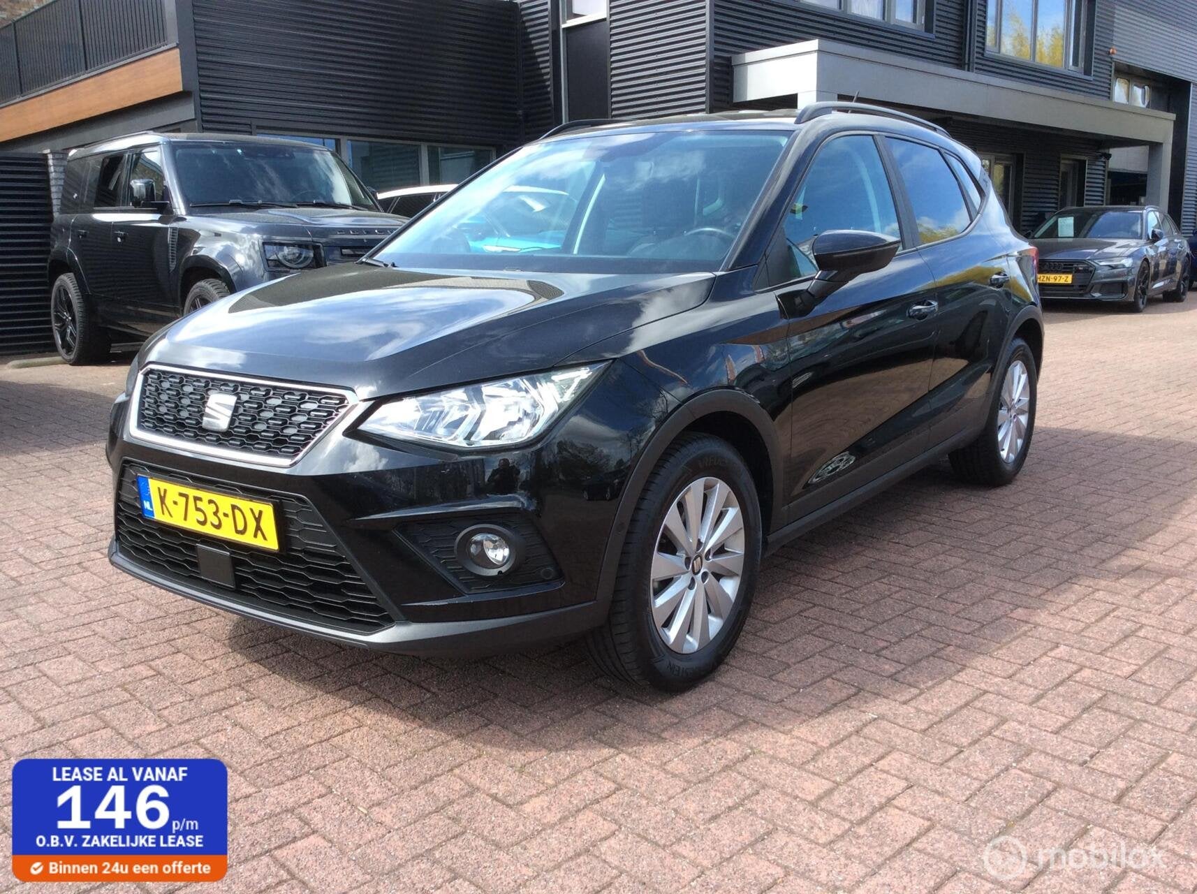Seat Arona 1.0 TSI Style Business Intense Nav Camera Apple C, Auto's, Seat, Voorwielaandrijving, Gebruikt, 1064 kg, Origineel Nederlands