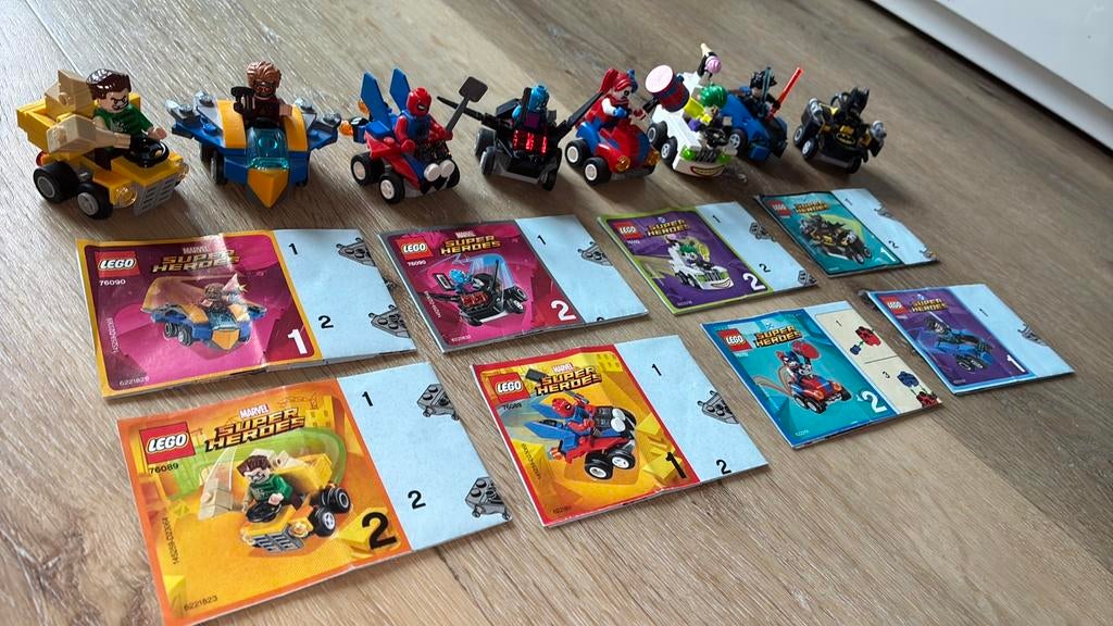 Lego Super Heroes - Mighty Micros (Marvel en DC), Ophalen of Verzenden, Gebruikt, Complete set, Lego