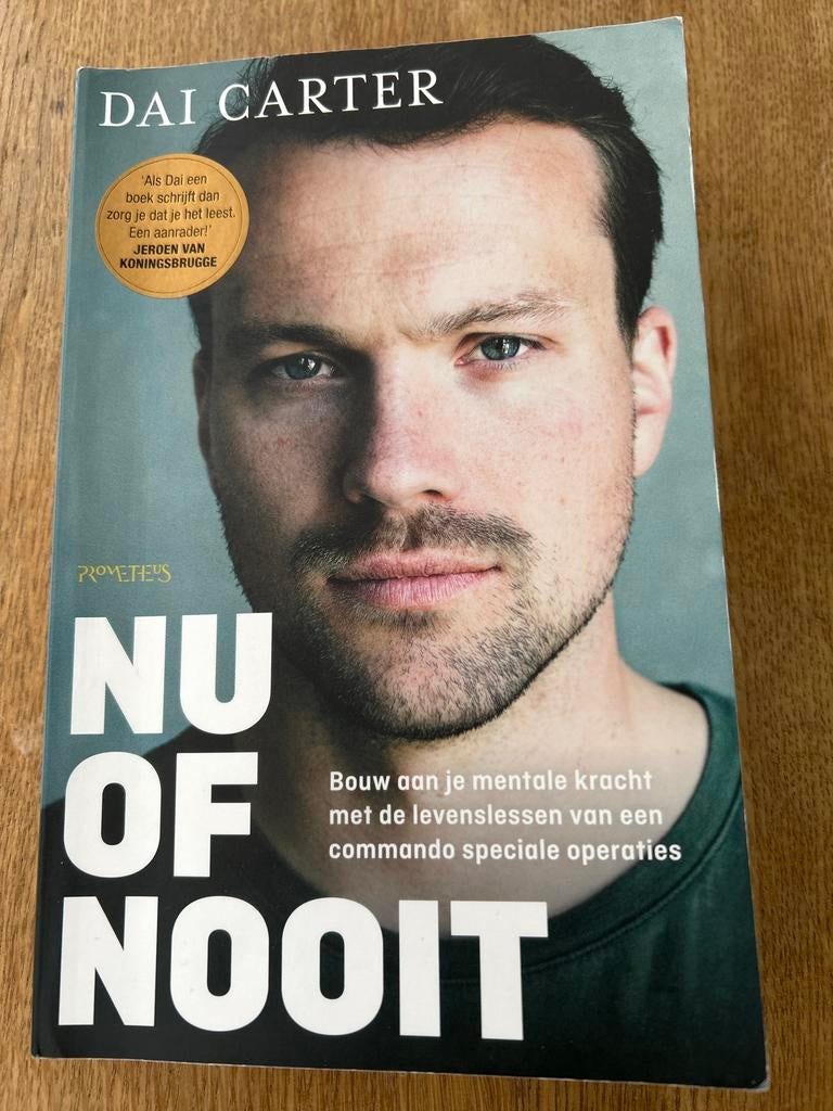 Dai Carter - Nu of nooit, Boeken, Overige Boeken, Ophalen, Zo goed als nieuw, Dai Carter
