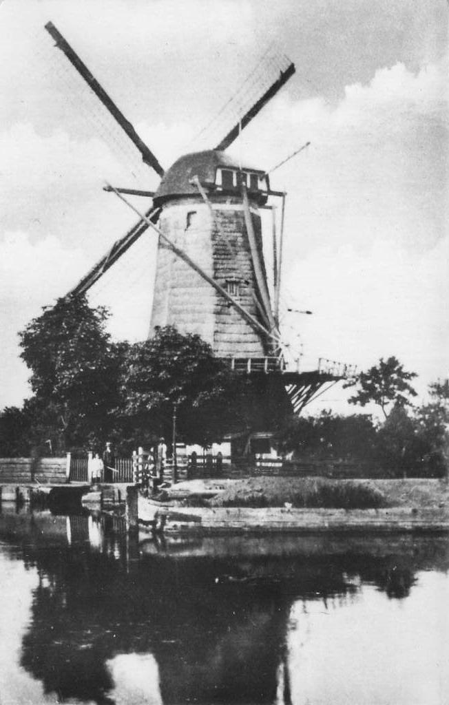 Rotterdam  Schie - Bergpolder MOLEN, Ophalen of Verzenden, 1960 tot 1980, Ongelopen, Zuid-Holland
