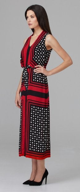 Joseph Ribkoff prachtig vlot maxi zomerjurk mt 38, Kleding | Dames, Jurken, Maat 38/40 (M), Overige kleuren, Verzenden, .