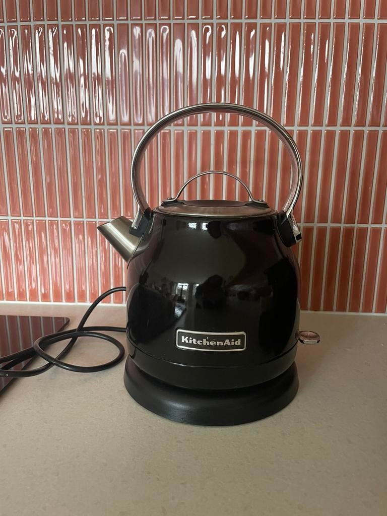 Kitchenaid waterkoker 1,25 L, Witgoed en Apparatuur, Waterkokers, 1 tot 2 liter, Ophalen, Gebruikt