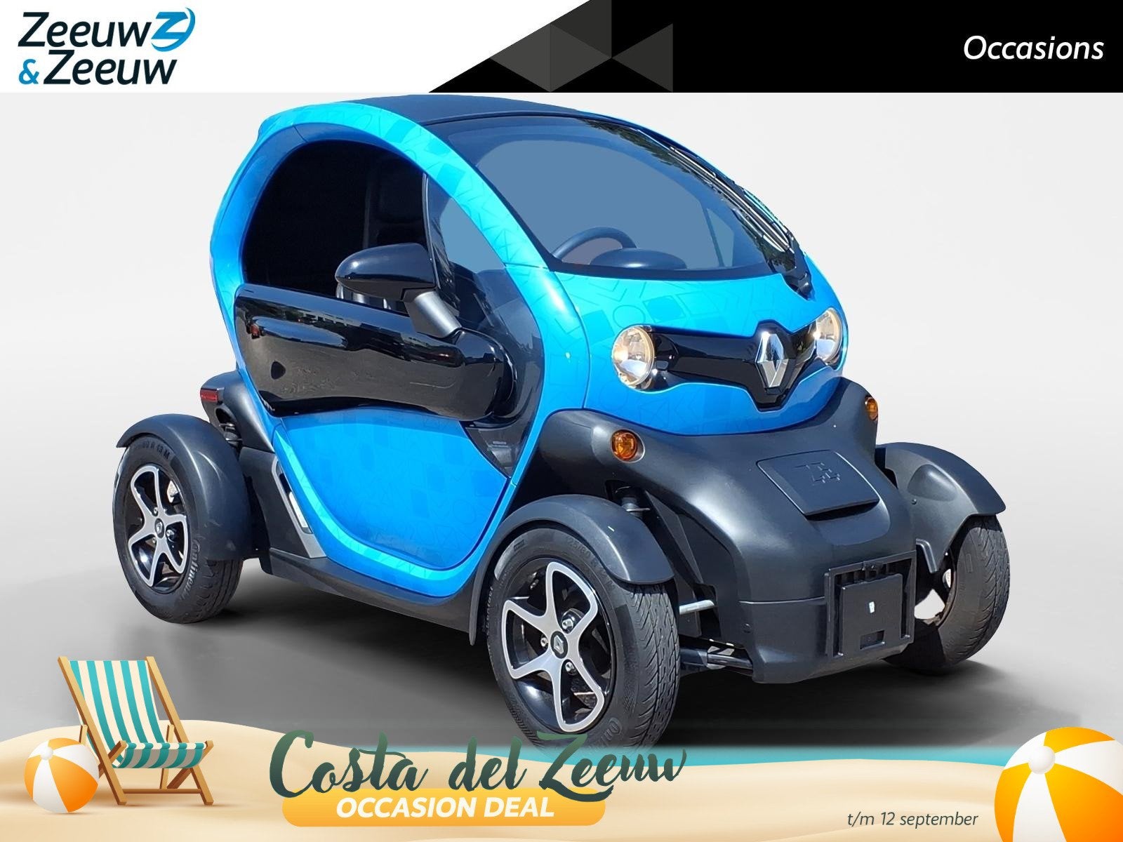 Renault Twizy Intens 80 duo uitvoering voor 2 personen | sle, Motoren, Quads en Trikes, Boeingavenue 245
1119 PD  Schiphol-Rijk, NL