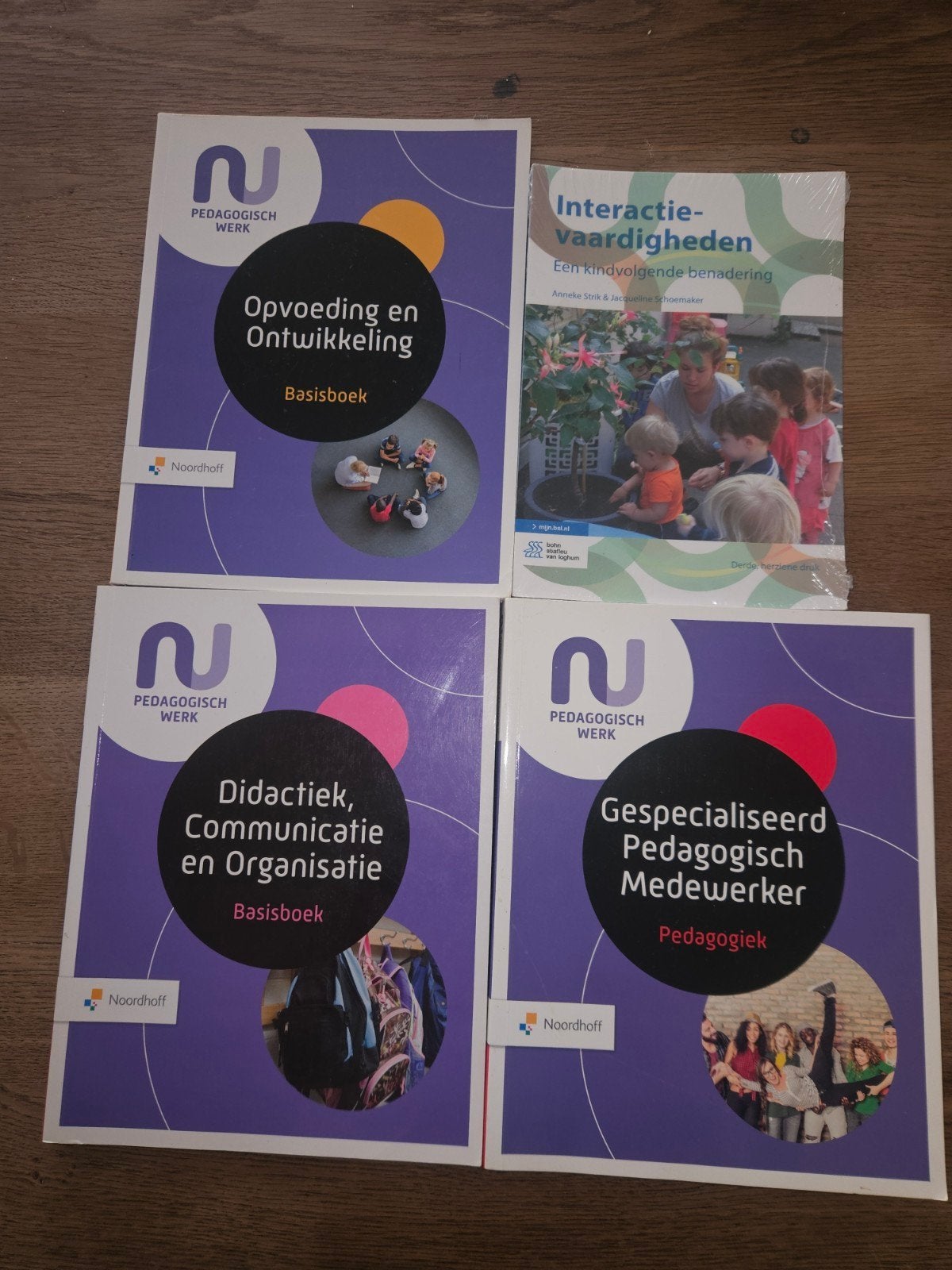 PGO Pedagogisch Werk boeken (4 stuks), Nieuw, Diverse auteurs, Ophalen of Verzenden, MBO
