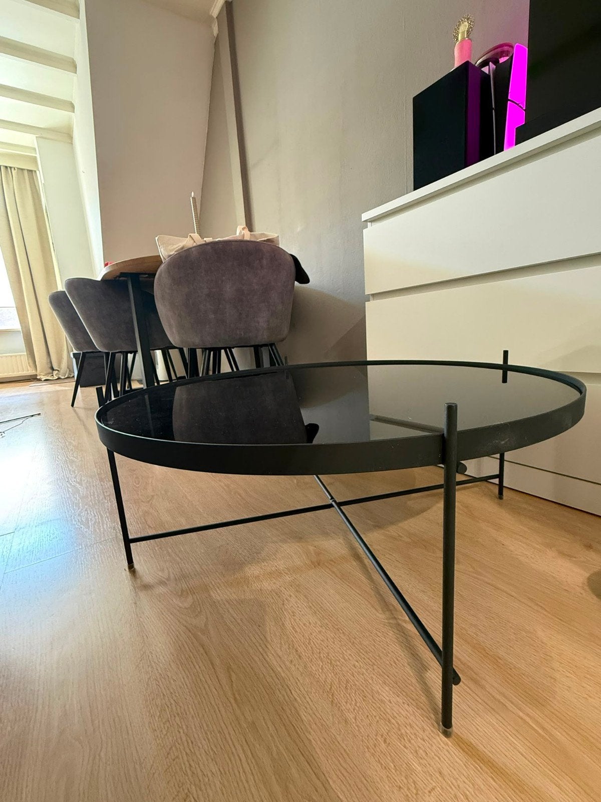 Salontafel Cupid - Merk Zuiver, Ophalen, 50 tot 100 cm, Rond, 50 tot 100 cm
