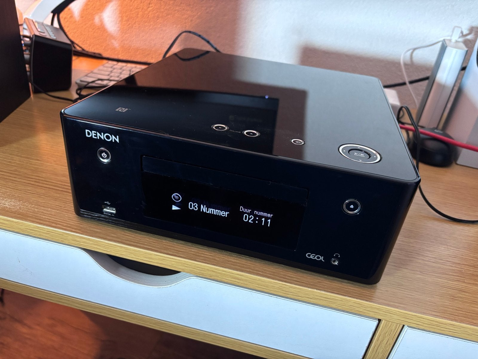 Denon CEOL RCD-N9 Netwerk CD Receiver met Speakers, Audio, Tv en Foto, Stereo-sets, Denon, Ophalen of Verzenden, Zo goed als nieuw