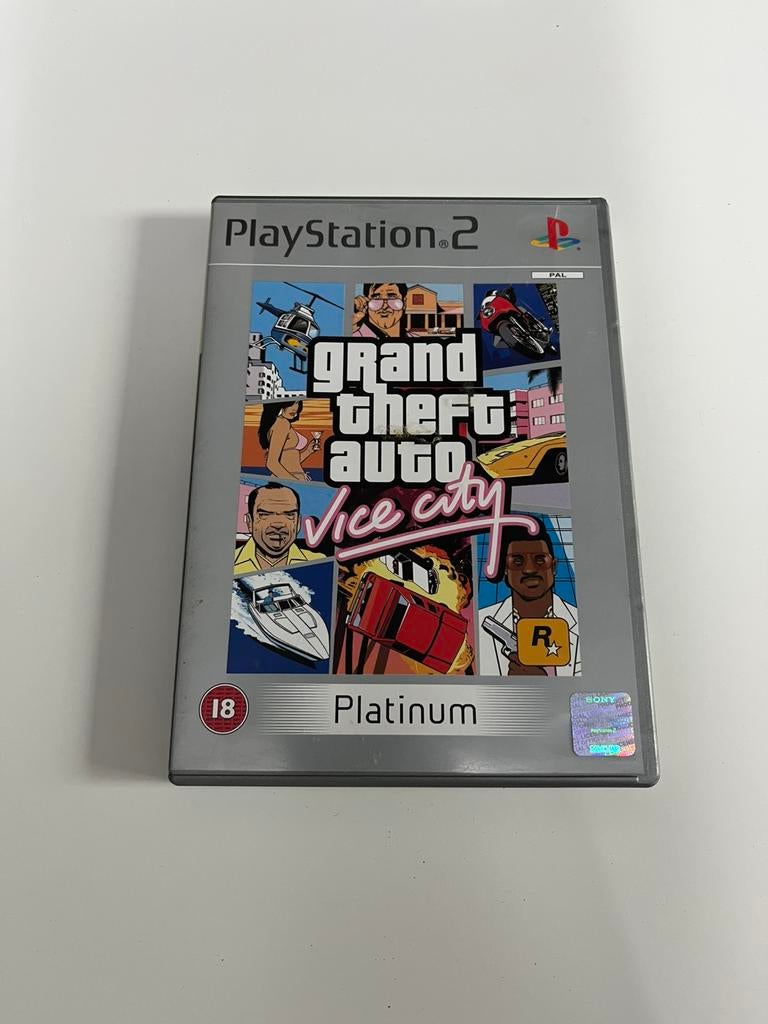 Gta vice city ps2, Spelcomputers en Games, Games | Sony PlayStation 2, Gebruikt, Avontuur en Actie, 1 speler, Vanaf 18 jaar, Ophalen of Verzenden
