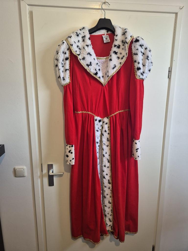Rood Koning/koninginnenpak, Carnaval, Overige maten, Ophalen of Verzenden, Kleding