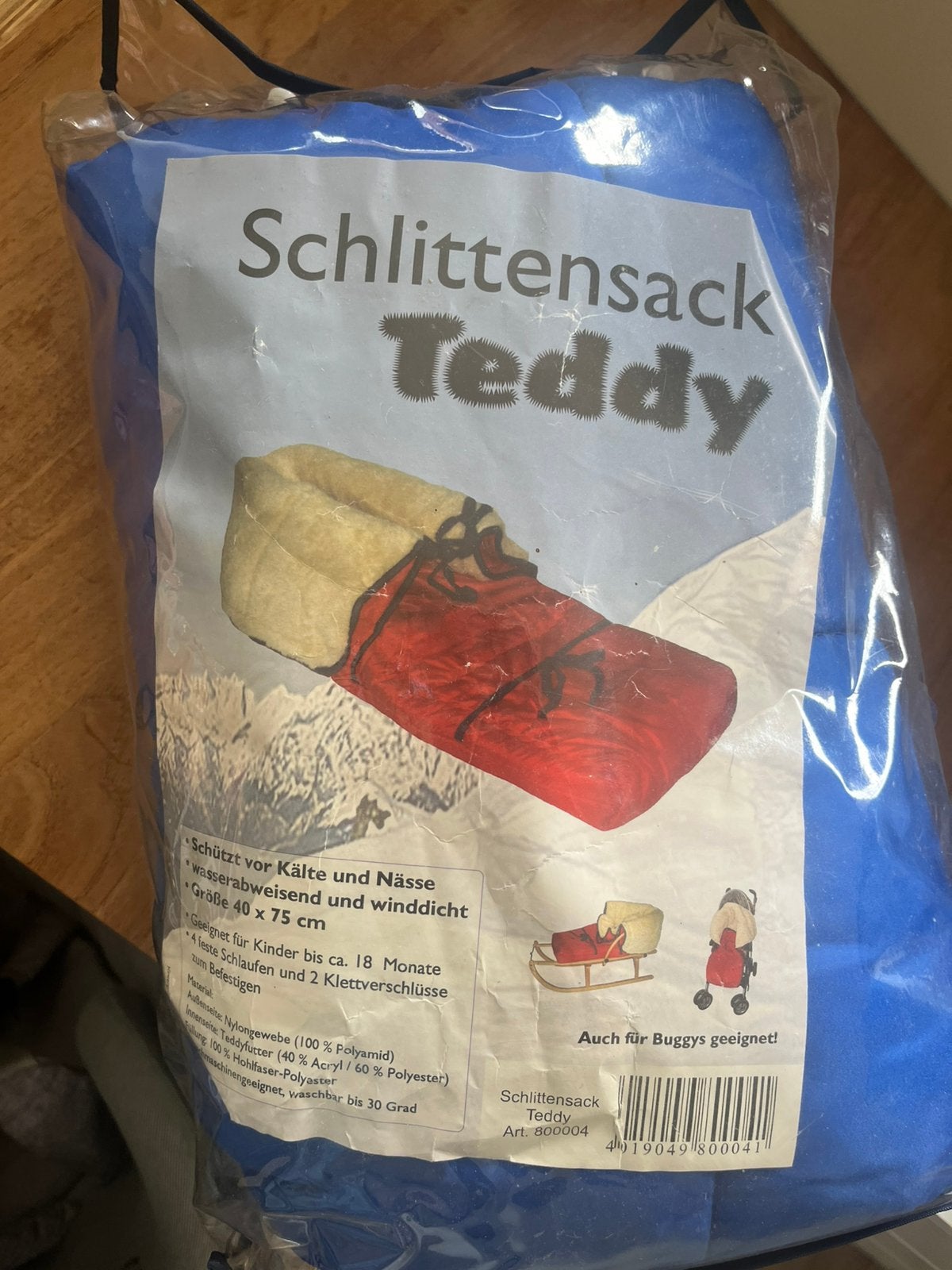 Warme zak voor in de slee of buggy, Ophalen of Verzenden, Gebruikt