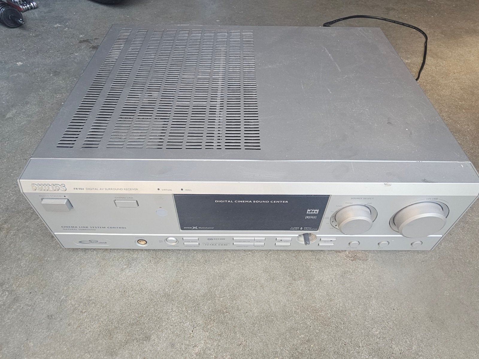 Philips FR984 Digital AV Surround Receiver, Overige merken, Ophalen of Verzenden, 60 tot 120 watt, Gebruikt