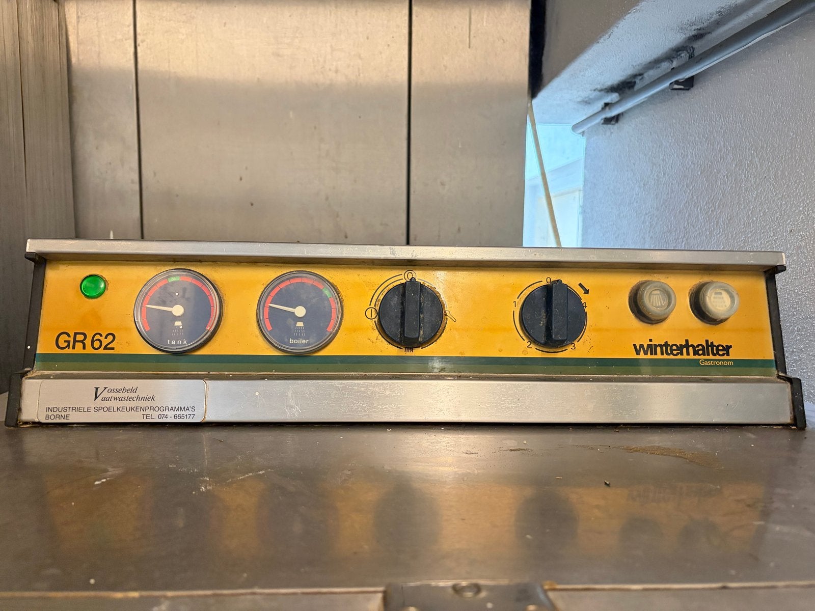 Industriële vaatwasser Winterhalter GR 62 - Werkt perfect, Ophalen, Gebruikt, Vrijstaand, Minder dan 85 cm