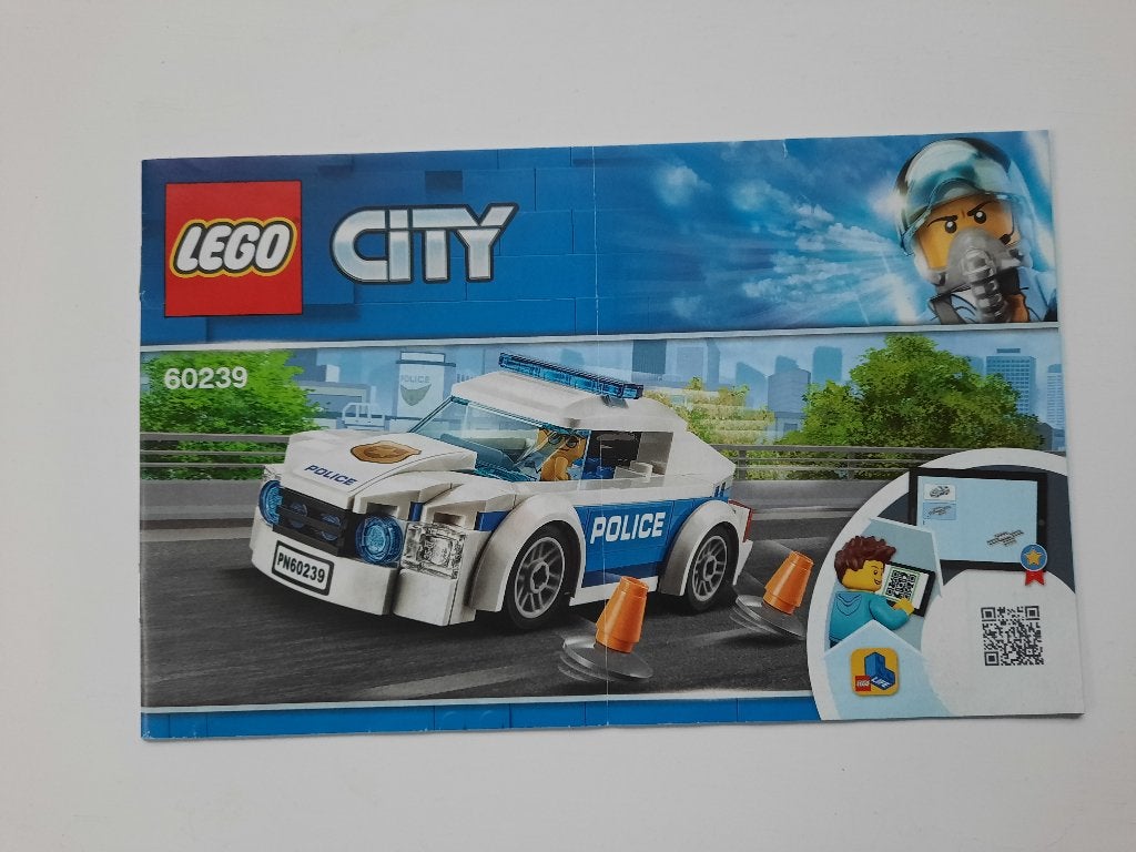 LEGO bouwinstructies - Lego City - 60239 - Politiepatrouille, Ophalen of Verzenden, Zo goed als nieuw