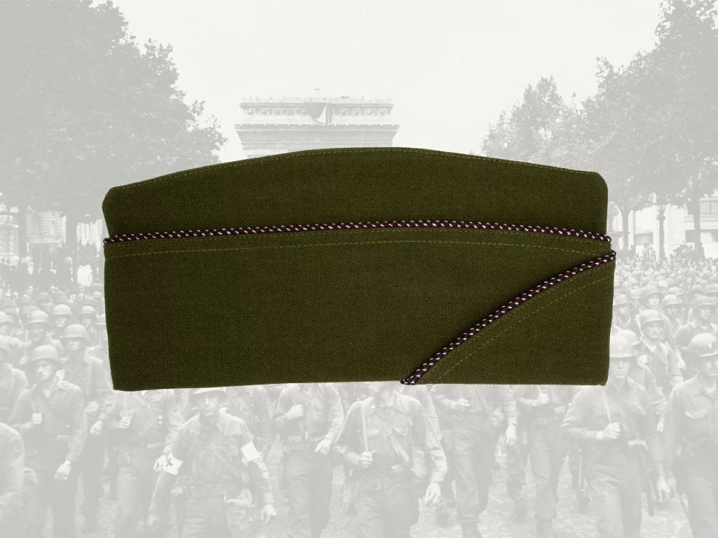Pet,Cap,Schuitje,Garrison Cap,Medic,US,Army,WWII, Verzenden, Landmacht, Amerika, Helm of Baret
