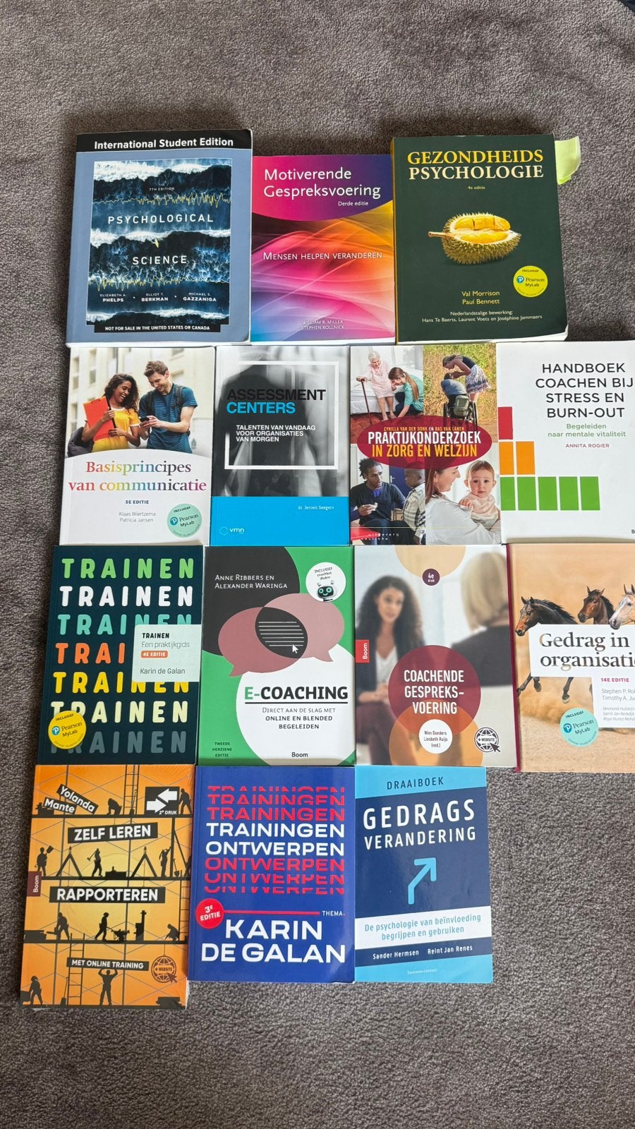 Toegepaste psychologie/ coachings boeken, Ophalen of Verzenden, Zo goed als nieuw