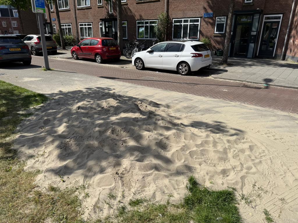 Gratis zand ophalen, Ophalen of Verzenden, Gebruikt, Ophoogzand