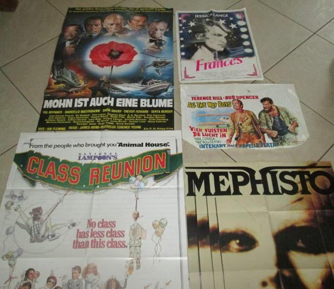 Mooie Partij van allerlei oude Film Affiches / Posters, Ophalen of Verzenden, A1 t/m A3, Film en Tv