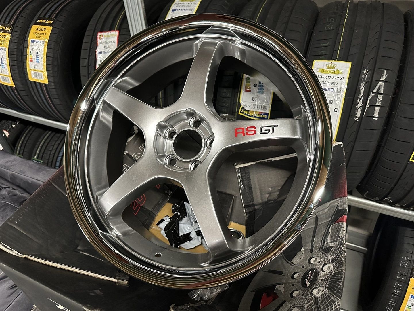 NIEUWE 19inch Breyton Look Cup Velgen set! 5x100 ZEER DIK!, Auto-onderdelen, 19 inch, -, -, Banden en Velgen