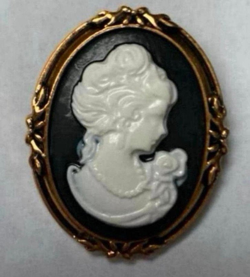 Prachtige camee broche / nieuw !, Verzenden, Nieuw, Overige materialen