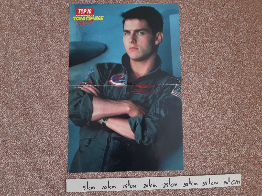 Poster Film Tom Cruise Top10 A3 28x43 cm Clippings Tom, Ophalen of Verzenden, A1 t/m A3, Film en Tv, Rechthoekig Staand
